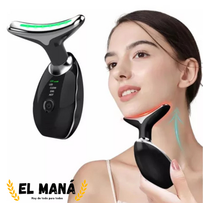 Masajeador Facial LED con Vibración - Rejuvenated Skin®